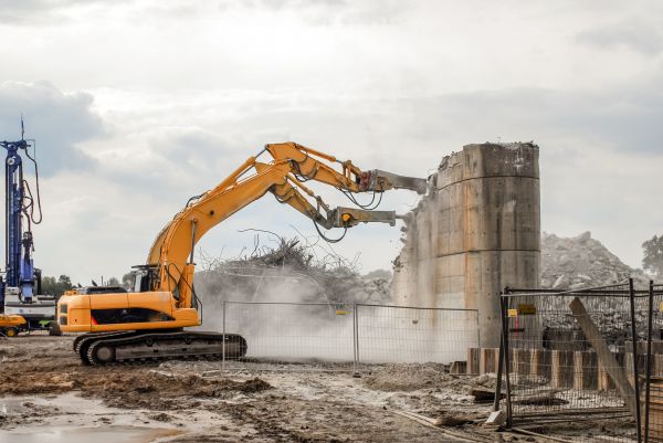 Silo Demolition in Allen